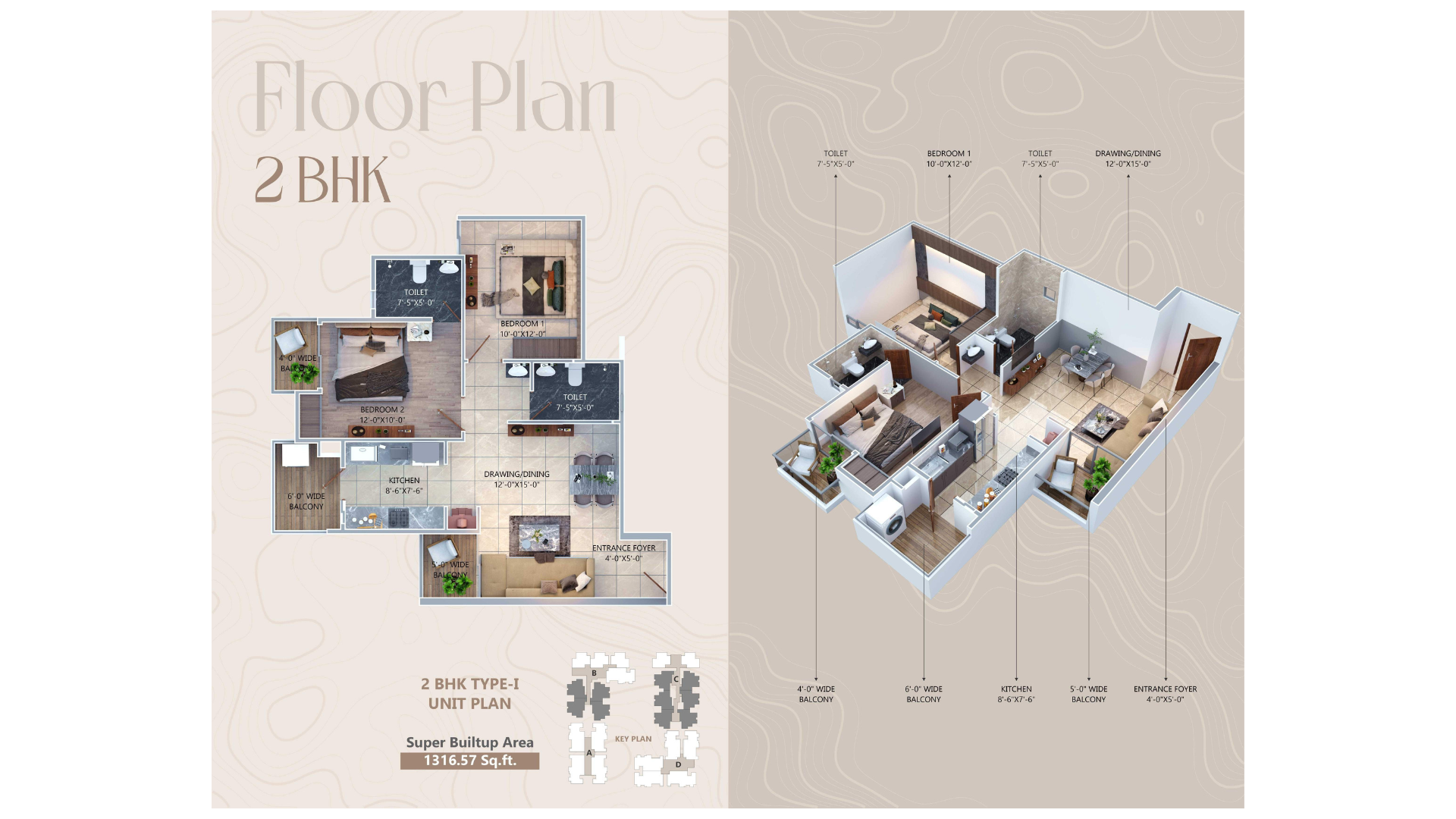2BHK flats near Manish Nagar