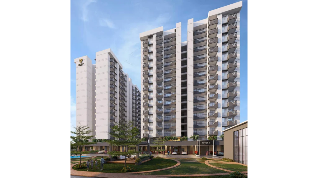 Premium 2 BHK flats in Besa Pipla Road Nagpur modern residential building