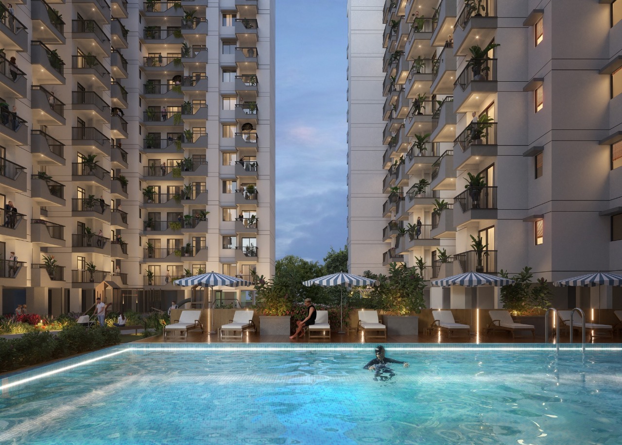 Swimming Pool Amenity in 2 BHK Flats at Manish Nagar Nagpur - New Residential Project 2028