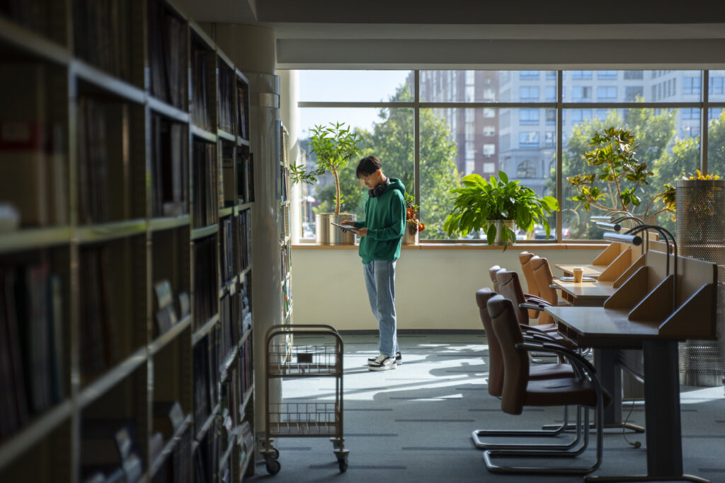 Library in Residential Complex in 2,3bhk flats schemes
